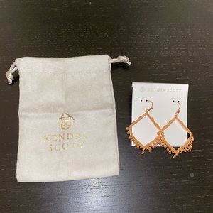Kendra Scott Lacy Rose Gold Earrings